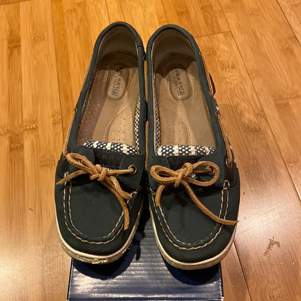 Women's Angelfish Breton Stripe Mesh Slip-On Boat Shoe